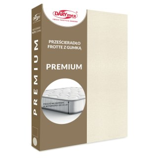 Prześcieradło frotte z gumką 022/130/140x200 PREMIUM