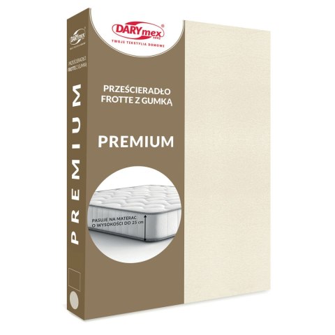 Prześcieradło frotte z gumką 022/170/180x200 PREMIUM