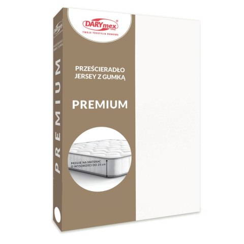 Prześcieradło jersey z gumką 001/130/140x200 PREMIUM Prześcieradło jersey z gumką 001/130/140x200 PREMIUM