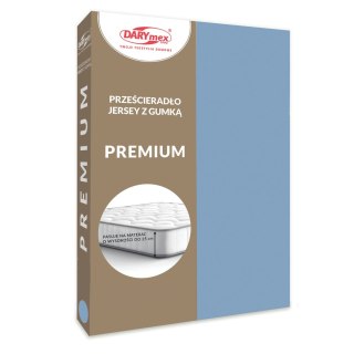 Prześcieradło jersey z gumką 009/130/140x200 PREMIUM