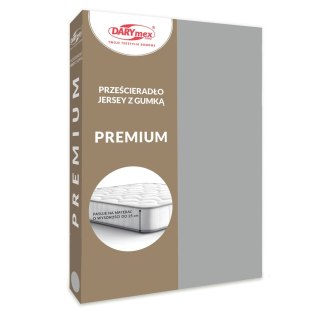 Prześcieradło jersey z gumką 024/130/140x200 PREMIUM