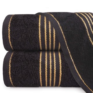 Ręcznik D Bawełna 100% Tiwano Czarny (W) 50x90