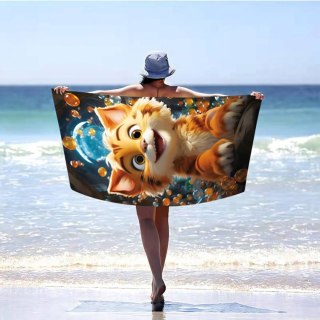 Ręcznik plażowy mikrofibra 100x180 H133