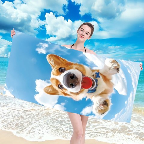 Ręcznik plażowy mikrofibra 100x180 H143