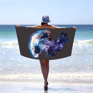 Ręcznik plażowy mikrofibra 100x180 H145