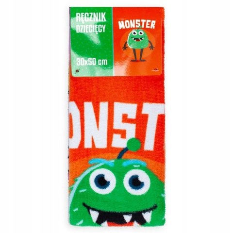 Ręcznik przedszkolny dla dziecka 30x50 Monster Ręcznik przedszkolny dla dziecka 30x50 Monster