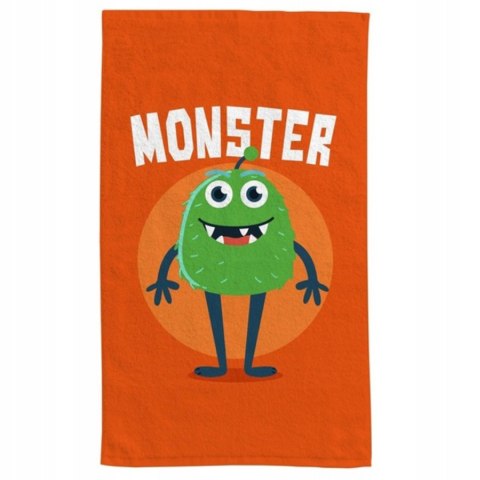 Ręcznik przedszkolny dla dziecka 30x50 Monster Ręcznik przedszkolny dla dziecka 30x50 Monster