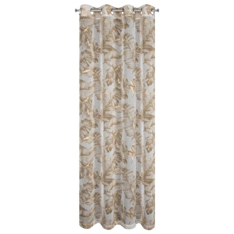 ZASŁONA GOTOWA LAYLA 140 X 250 CM BEŻOWY ZASŁONA GOTOWA LAYLA 140 X 250 CM BEŻOWY