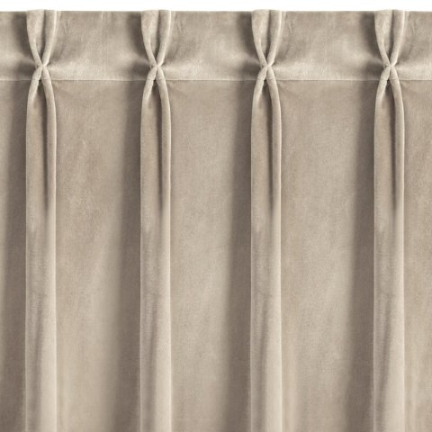 ZASŁONA GOTOWA MELANIE 140 X 270 CM BEŻOWY ZASŁONA GOTOWA MELANIE 140 X 270 CM BEŻOWY