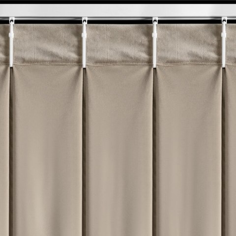 ZASŁONA GOTOWA MELANIE 140 X 270 CM BEŻOWY ZASŁONA GOTOWA MELANIE 140 X 270 CM BEŻOWY