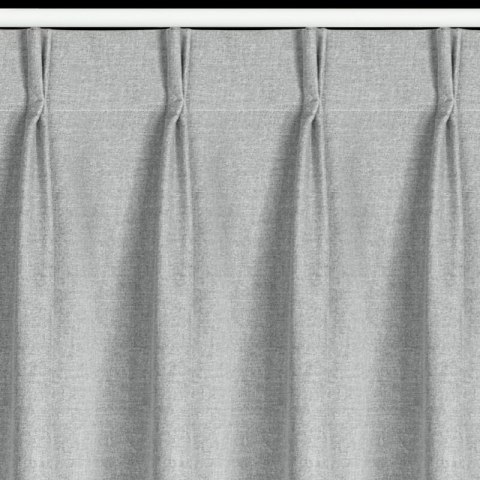 ZASŁONA GOTOWA NELISA 210 X 270 CM SREBRNY ZASŁONA GOTOWA NELISA 210 X 270 CM SREBRNY