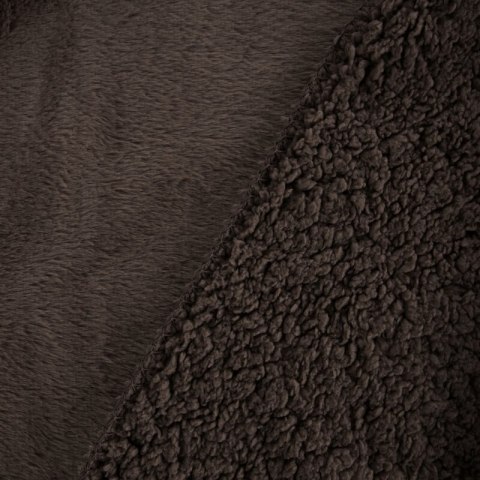 NARZUTA NINA 170 X 210 CM CIEMNOBRĄZOWY NARZUTA NINA 170 X 210 CM CIEMNOBRĄZOWY