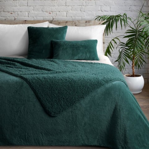 NARZUTA NINA 170 X 210 CM CIEMNOZIELONY NARZUTA NINA 170 X 210 CM CIEMNOZIELONY