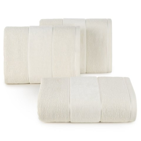 RĘCZNIK EMMA (02) 30 X 50 CM KREMOWY