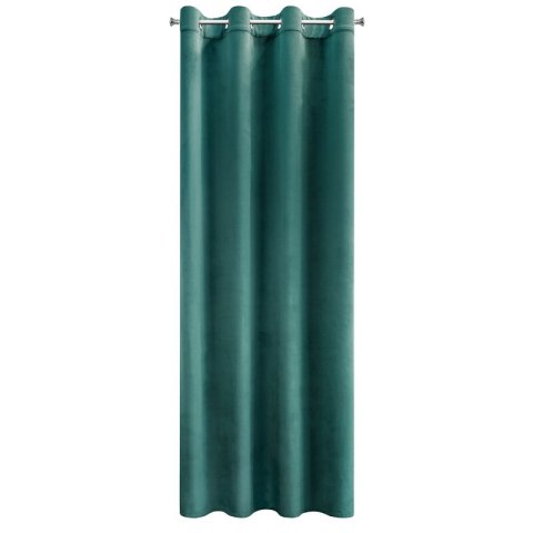 ZASŁONA GOTOWA D91 ROSA 140 X 250 CM CIEMNOTURKUSOWY ZASŁONA GOTOWA D91 ROSA 140 X 250 CM CIEMNOTURKUSOWY
