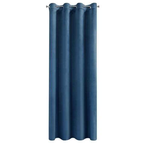 ZASŁONA GOTOWA MELANIE 140 X 250 CM GRANATOWY ZASŁONA GOTOWA MELANIE 140 X 250 CM GRANATOWY