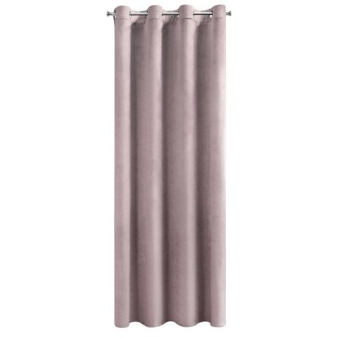 ZASŁONA GOTOWA MELANIE 140 X 250 CM PUDROWY RÓŻ