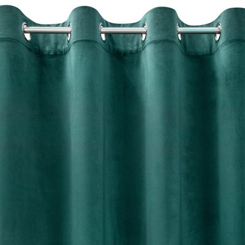 ZASŁONA GOTOWA MELANIE 140 X 250 CM TURKUSOWY ZASŁONA GOTOWA MELANIE 140 X 250 CM TURKUSOWY