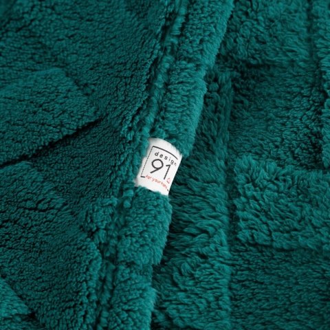 KOC D91 CARO 170 X 210 CM CIEMNOZIELONY