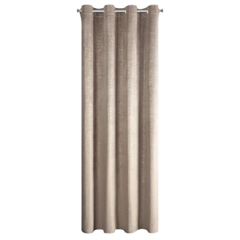 ZASŁONA GOTOWA BETHY 135 X 250 CM BRĄZOWY ZASŁONA GOTOWA BETHY 135 X 250 CM BRĄZOWY
