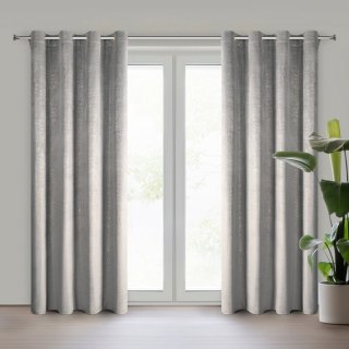 ZASŁONA GOTOWA BETHY 135 X 250 CM SREBRNY