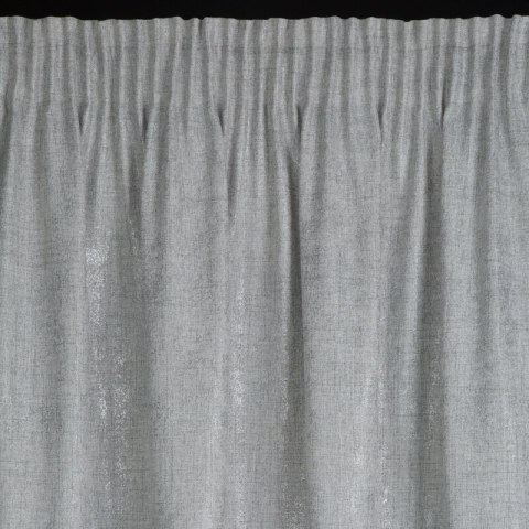ZASŁONA GOTOWA BLANKA NA TAŚMIE 140 X 280 CM SREBRNY ZASŁONA GOTOWA BLANKA NA TAŚMIE 140 X 280 CM SREBRNY