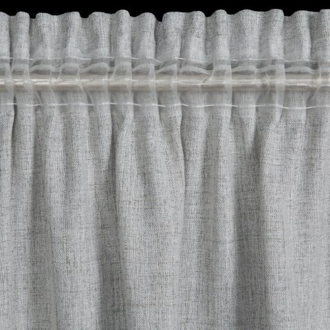 ZASŁONA GOTOWA BLANKA NA TAŚMIE 140 X 280 CM SREBRNY ZASŁONA GOTOWA BLANKA NA TAŚMIE 140 X 280 CM SREBRNY