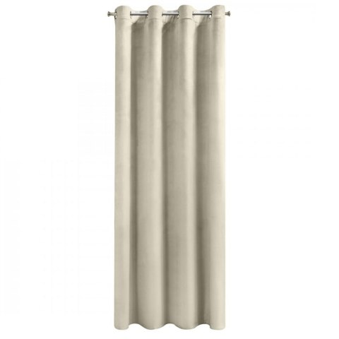 ZASŁONA GOTOWA D91 ROSA 140 X 250 CM BEŻOWY
