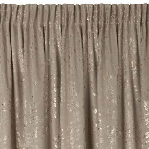 ZASŁONA GOTOWA FELIS NA TAŚMIE 140 X 270 CM BEŻOWY ZASŁONA GOTOWA FELIS NA TAŚMIE 140 X 270 CM BEŻOWY