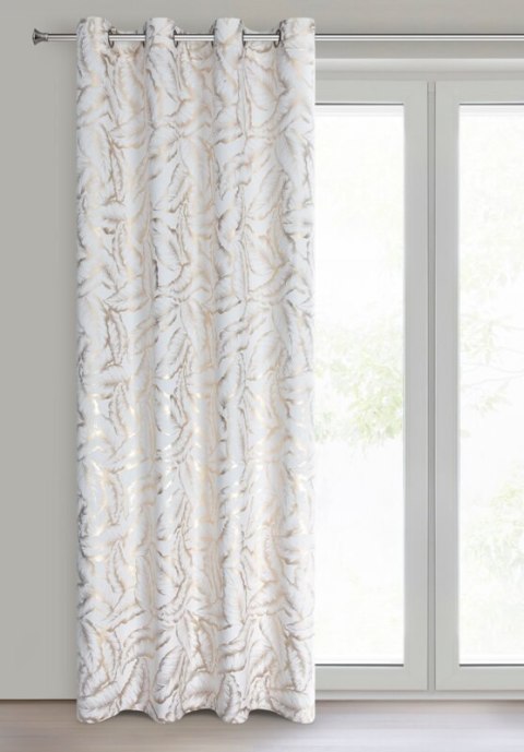 ZASŁONA GOTOWA MILENA 140 X 250 CM BIAŁY ZASŁONA GOTOWA MILENA 140 X 250 CM BIAŁY