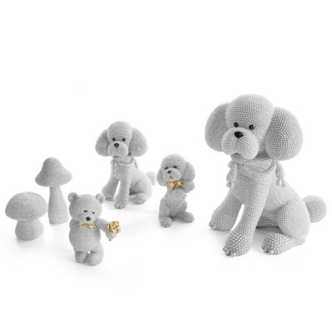 FIGURKA DEKORACYJNA ELDO 8 X 8 X 9 CM SREBRNY FIGURKA DEKORACYJNA ELDO 8 X 8 X 9 CM SREBRNY