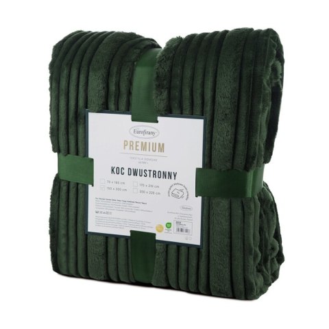 KOC NINA 150 X 200 CM CIEMNOZIELONY KOC NINA 150 X 200 CM CIEMNOZIELONY