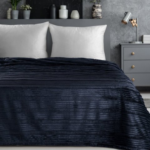 KOC NINA 150 X 200 CM GRANATOWY KOC NINA 150 X 200 CM GRANATOWY