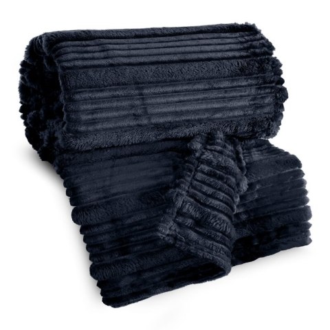 KOC NINA 150 X 200 CM GRANATOWY KOC NINA 150 X 200 CM GRANATOWY