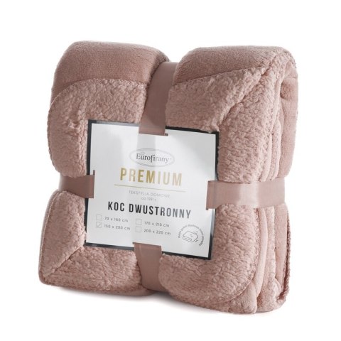 KOC TEDY 170 X 210 CM BEŻOWY KOC TEDY 170 X 210 CM BEŻOWY