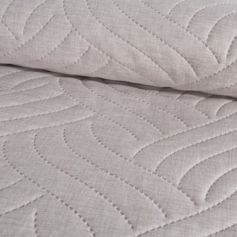 NARZUTA D91 LEN 200 X 220 CM BEŻOWY NARZUTA D91 LEN 200 X 220 CM BEŻOWY
