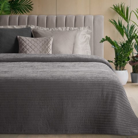 NARZUTA GLORI 170 X 210 CM STALOWY NARZUTA GLORI 170 X 210 CM STALOWY