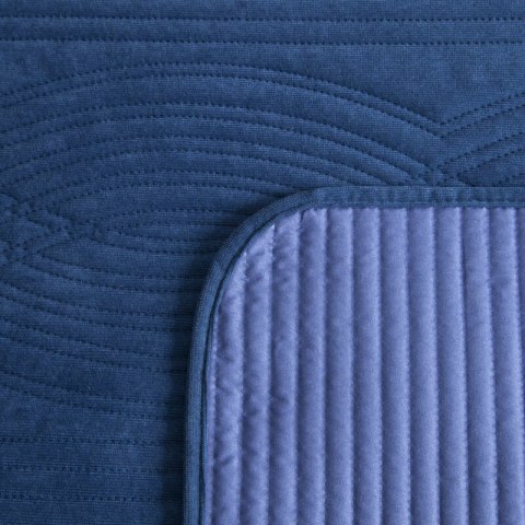 NARZUTA VELVET2 170 X 210 CM GRANATOWY NARZUTA VELVET2 170 X 210 CM GRANATOWY