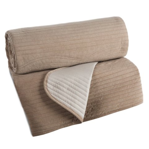 NARZUTA VELVET2 220 X 240 CM BEŻOWY NARZUTA VELVET2 220 X 240 CM BEŻOWY