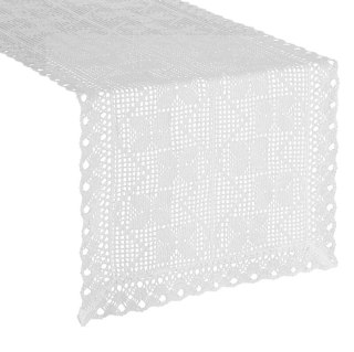OBRUS MARTHA 40 X 140 CM BIAŁY