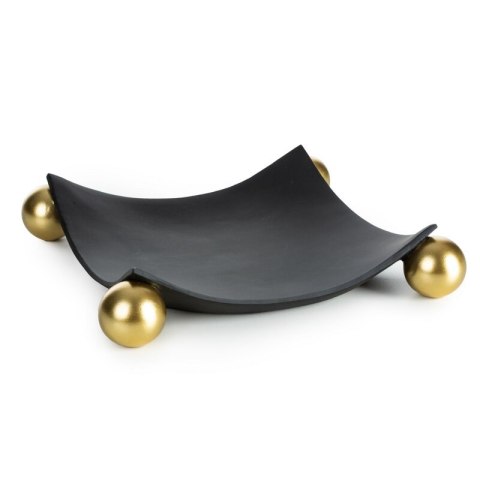 PATERA DEKORACYJNA ALEX (01) 23 X 23 X 5 CM CZARNY PATERA DEKORACYJNA ALEX (01) 23 X 23 X 5 CM CZARNY