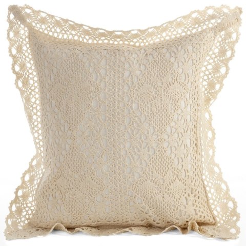 POSZEWKA MEGAN 40 X 40 CM JASNOBEŻOWY POSZEWKA MEGAN 40 X 40 CM JASNOBEŻOWY