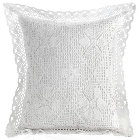 POSZEWKA MIRELLA 40 X 40 CM BIAŁY POSZEWKA MIRELLA 40 X 40 CM BIAŁY