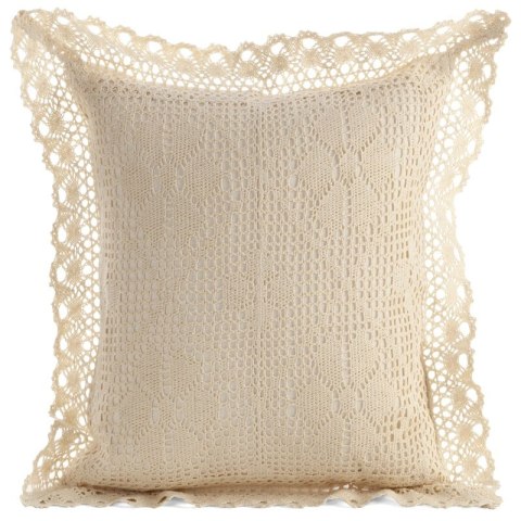 POSZEWKA MIRELLA 40 X 40 CM JASNOBEŻOWY POSZEWKA MIRELLA 40 X 40 CM JASNOBEŻOWY