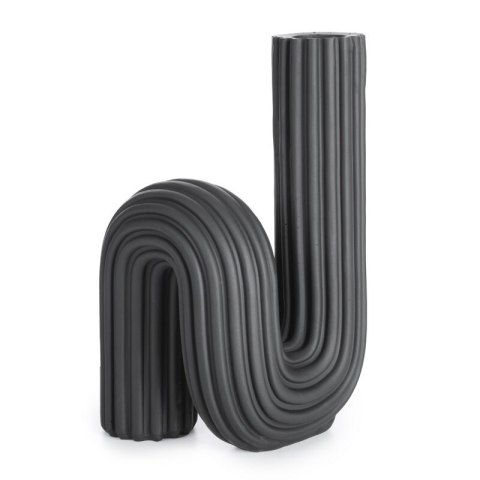 WAZON DEKORACYJNY ERIC (01) 12 X 11 X 20 CM CZARNY WAZON DEKORACYJNY ERIC (01) 12 X 11 X 20 CM CZARNY