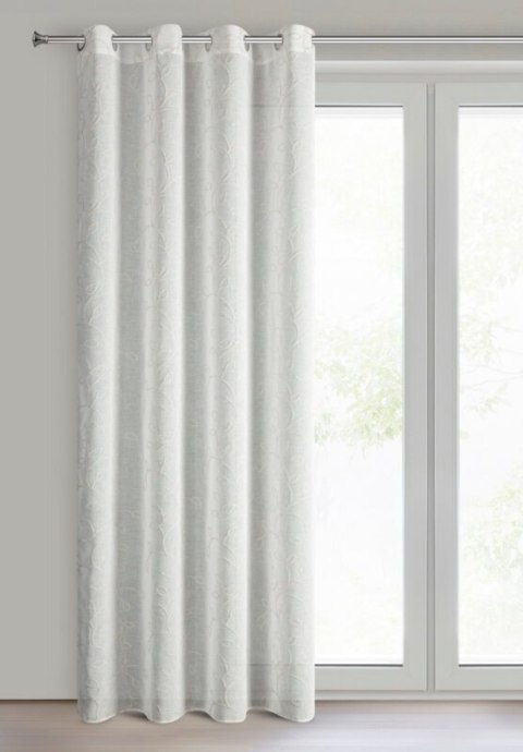 ZASŁONA GOTOWA ILENA 140 X 250 CM BIAŁY ZASŁONA GOTOWA ILENA 140 X 250 CM BIAŁY