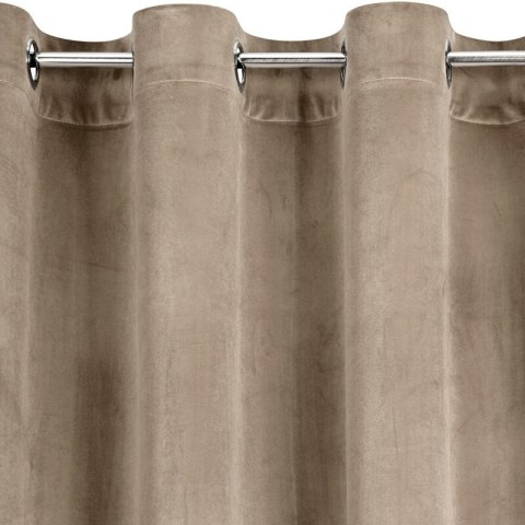 ZASŁONA GOTOWA MELANIE 140 X 260 CM CIEMNOBEŻOWY ZASŁONA GOTOWA MELANIE 140 X 260 CM CIEMNOBEŻOWY