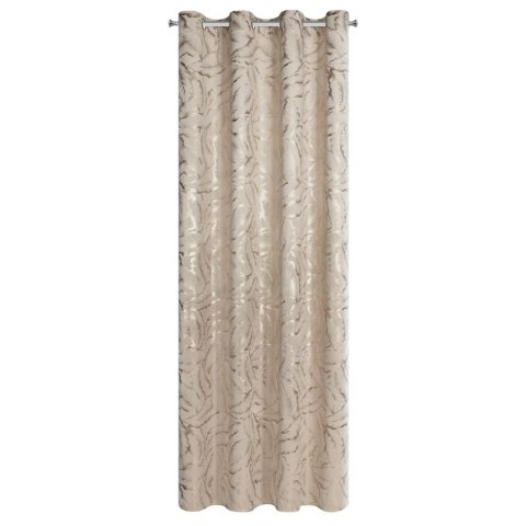 ZASŁONA GOTOWA MILENA 140 X 250 CM BEŻOWY ZASŁONA GOTOWA MILENA 140 X 250 CM BEŻOWY
