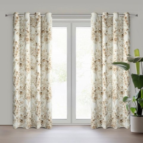 ZASŁONA GOTOWA OLENI 140 X 250 CM BEŻOWY ZASŁONA GOTOWA OLENI 140 X 250 CM BEŻOWY