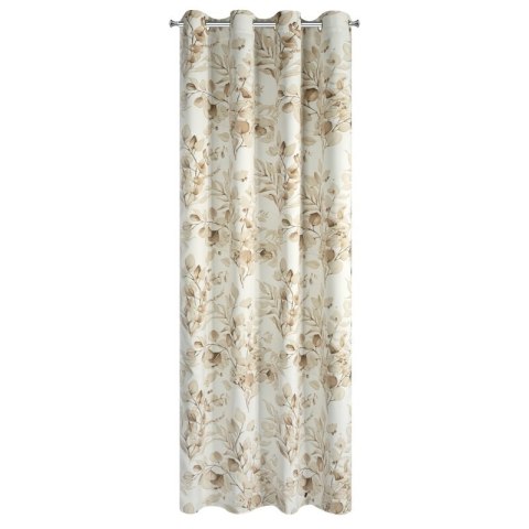 ZASŁONA GOTOWA OLENI 140 X 250 CM BEŻOWY ZASŁONA GOTOWA OLENI 140 X 250 CM BEŻOWY